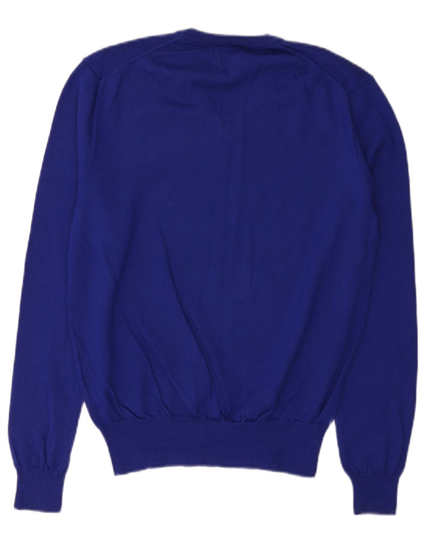 Polo Ralph Lauren Womens V-Neck Jumper Sweater UK 14 Medium Purple Size S / US 4 / IT 40 - 2 Thumbnail