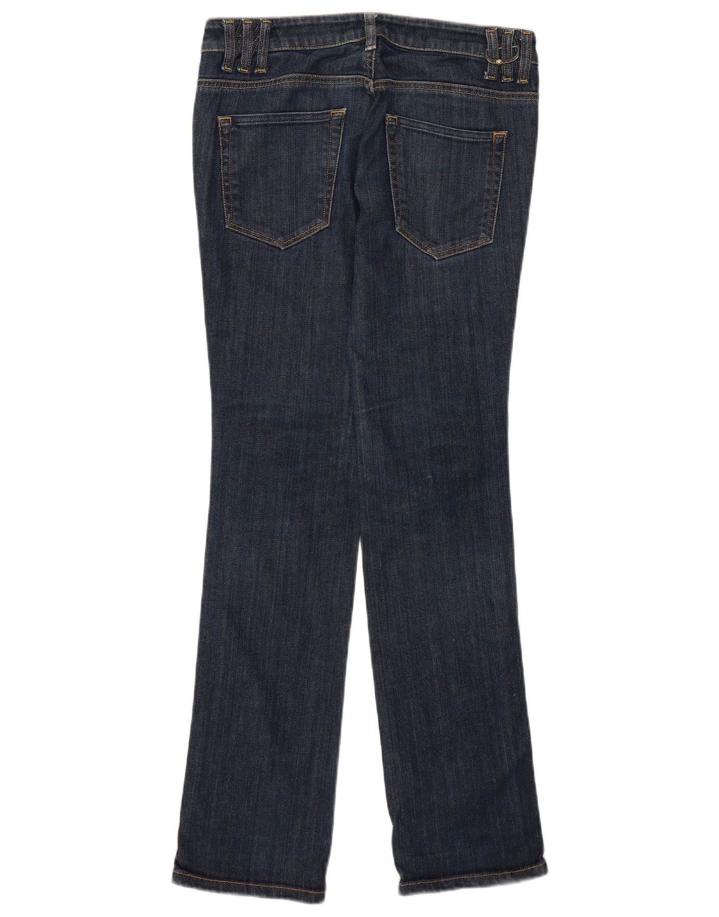 Diesel Womens Loopy Low Waist Slim Jeans W28 L32 Blue Cotton Classi Size 42" / US 20 - 2 Thumbnail