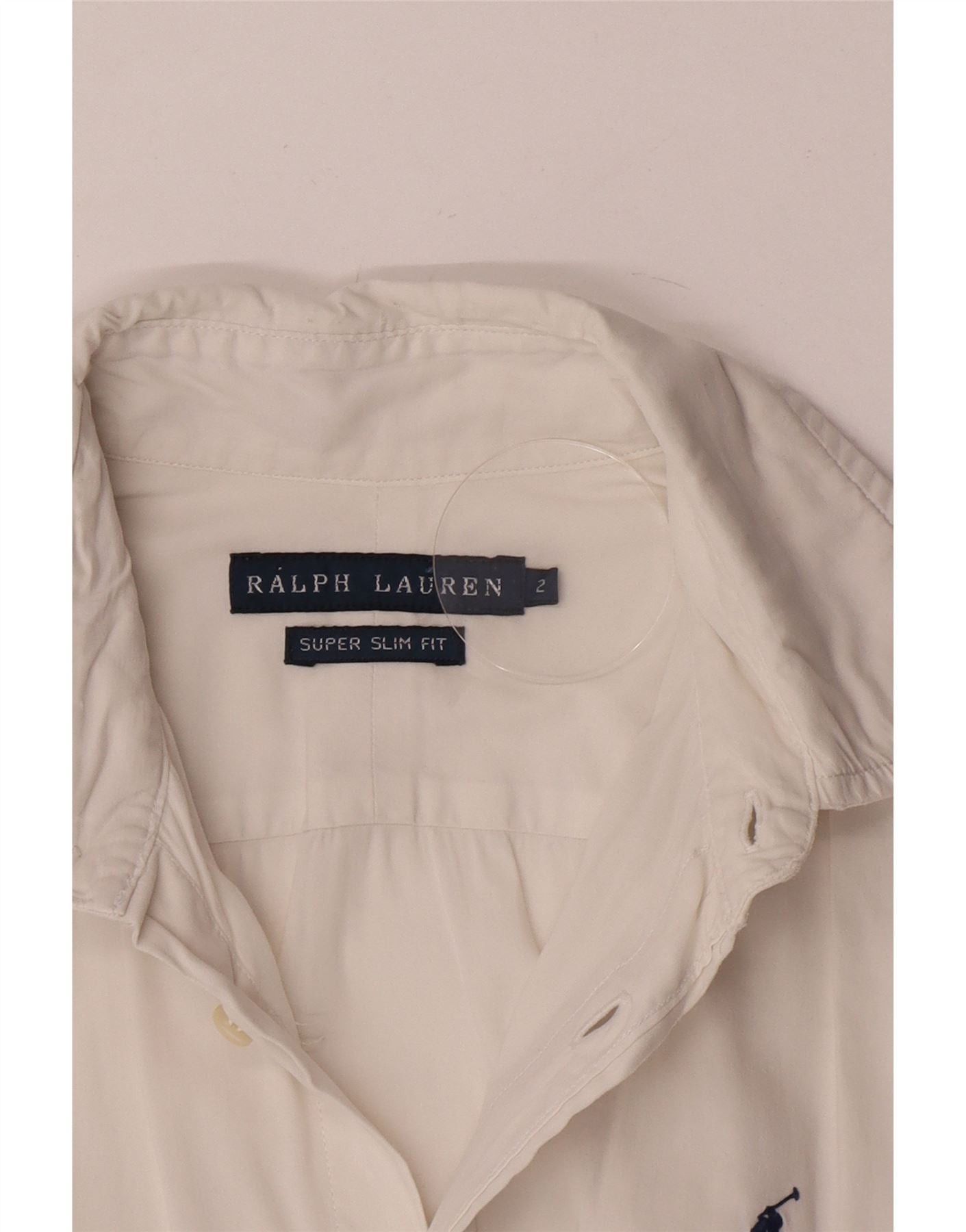 Ralph Lauren Womens Slim Fit Shirt US 2 XS White Size XS / US 0-2 / IT 36-38 - 5 Thumbnail