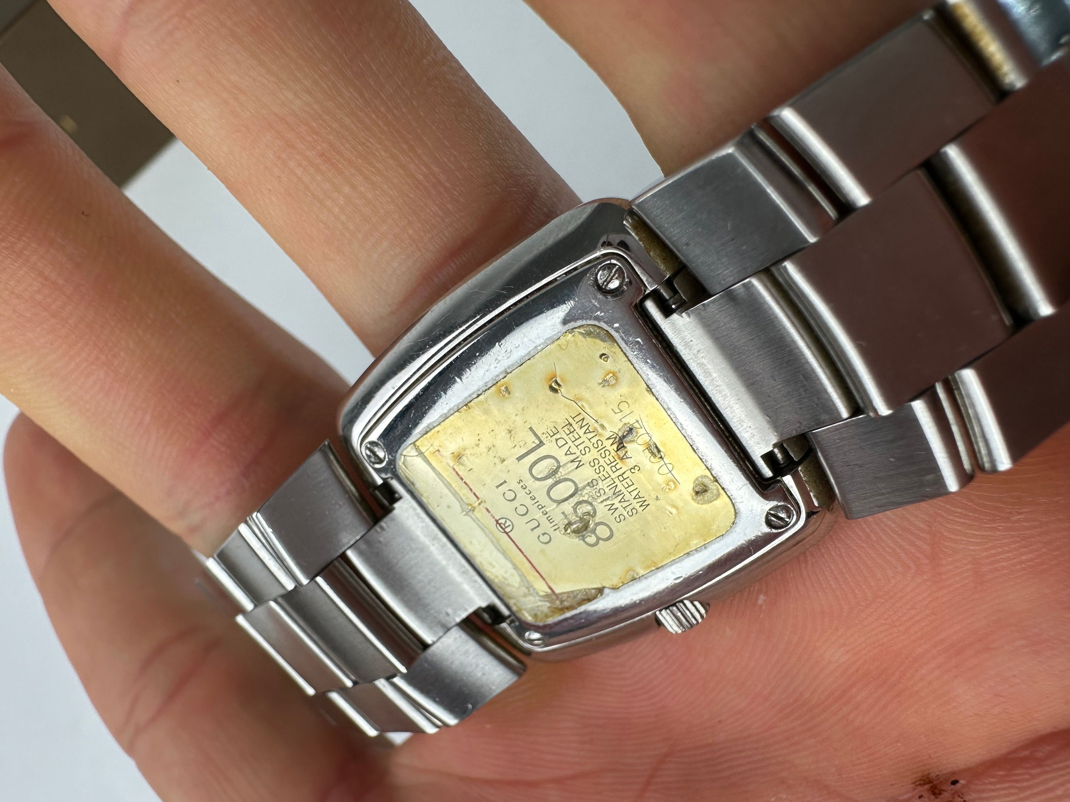 Gucci Vintage Steel Quartz Watch Silver Size ONE SIZE - 2 Thumbnail