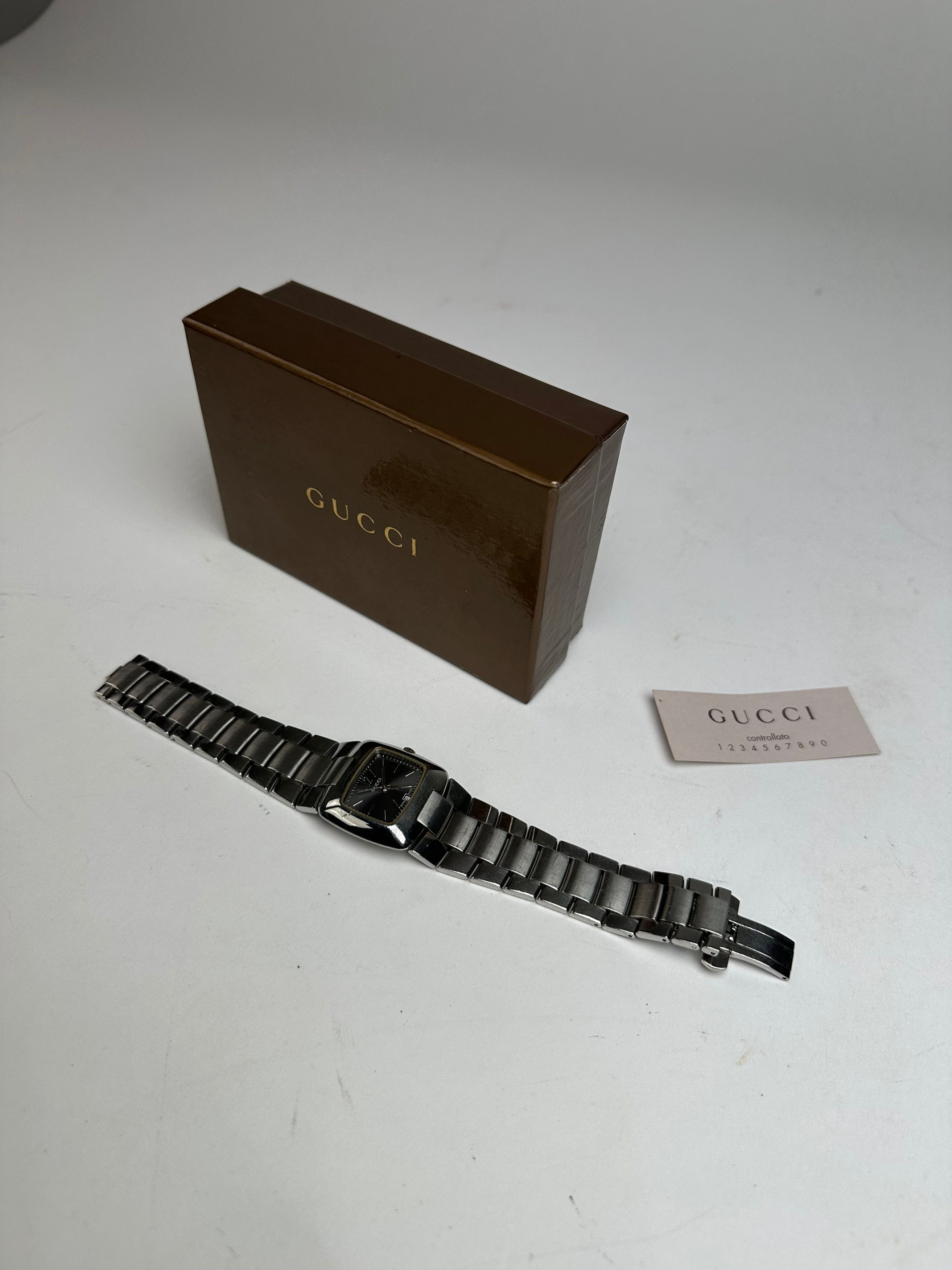 Gucci Vintage Steel Quartz Watch Silver Size ONE SIZE - 4 Thumbnail