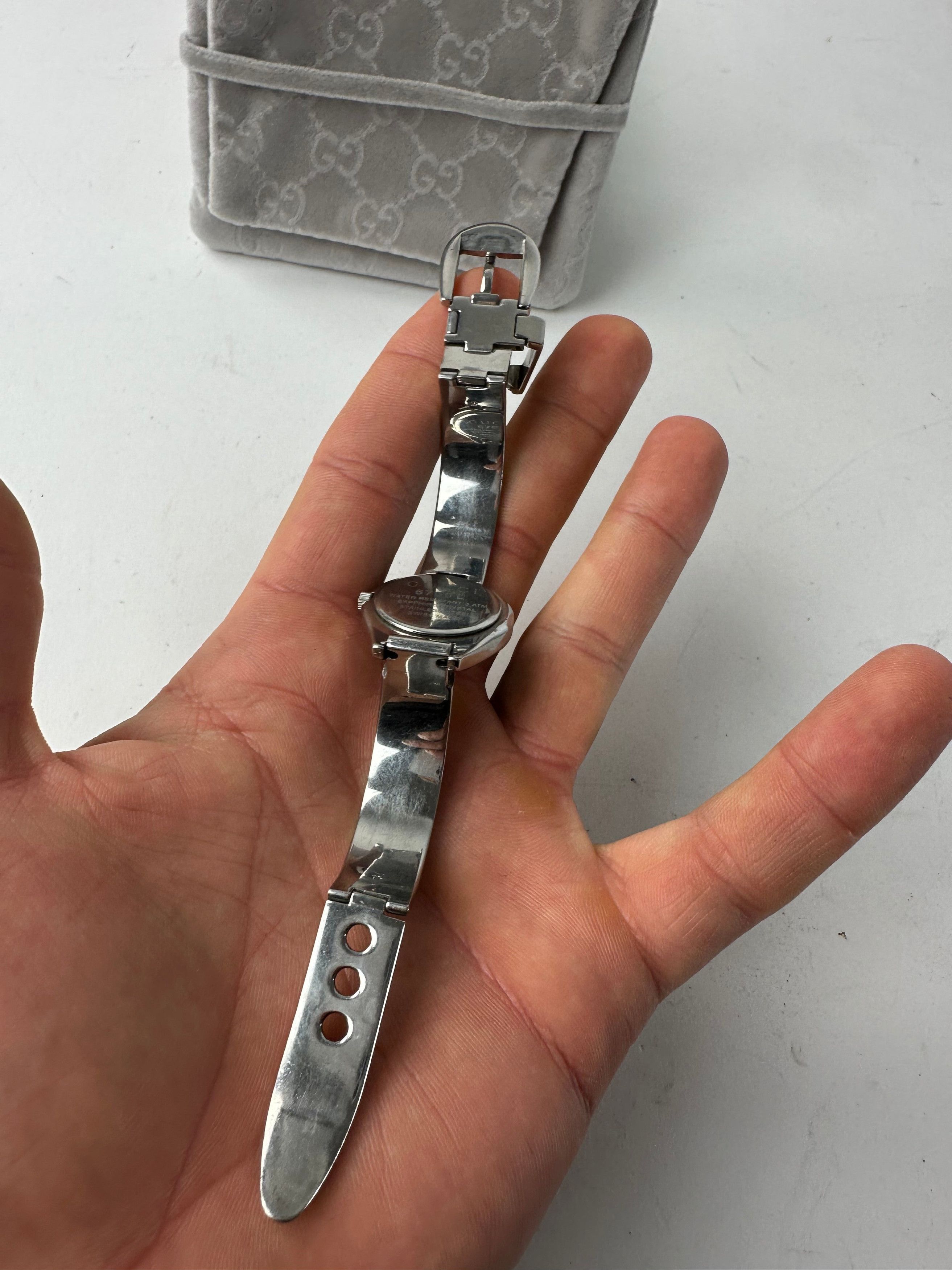 Gucci Vintage Quartz Steel Watch silver Size ONE SIZE - 8 Thumbnail