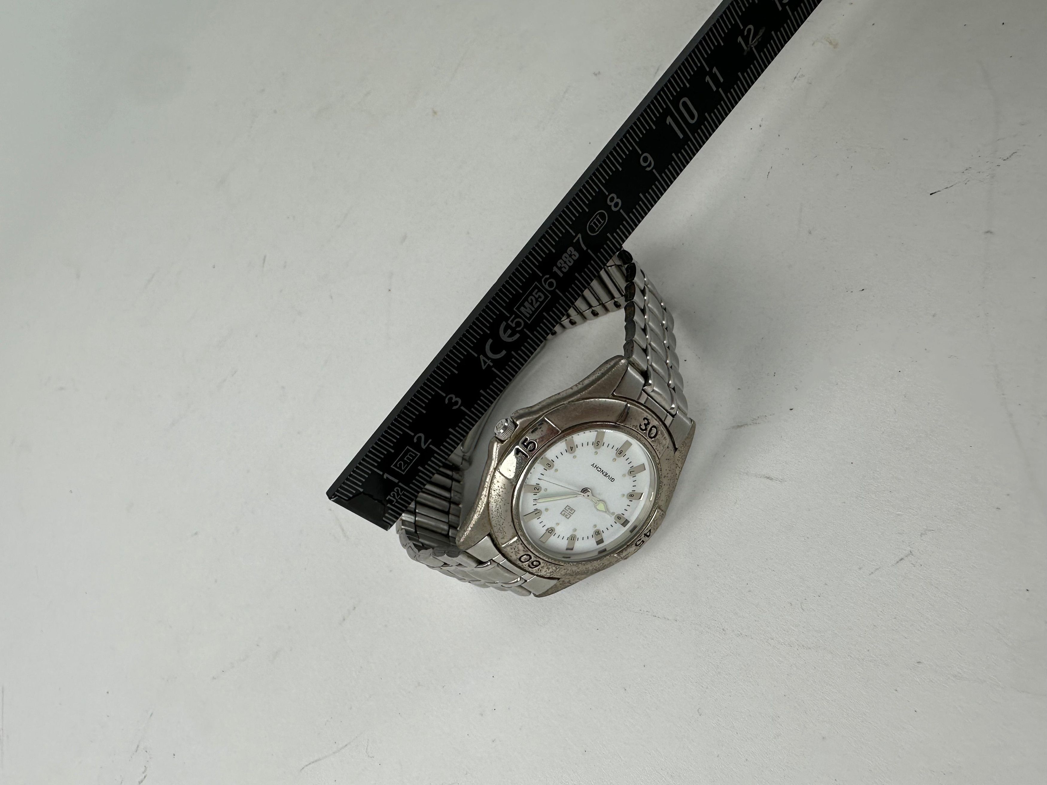 Givenchy Vintage Quartz Steel Watch Silver Size ONE SIZE - 7 Thumbnail