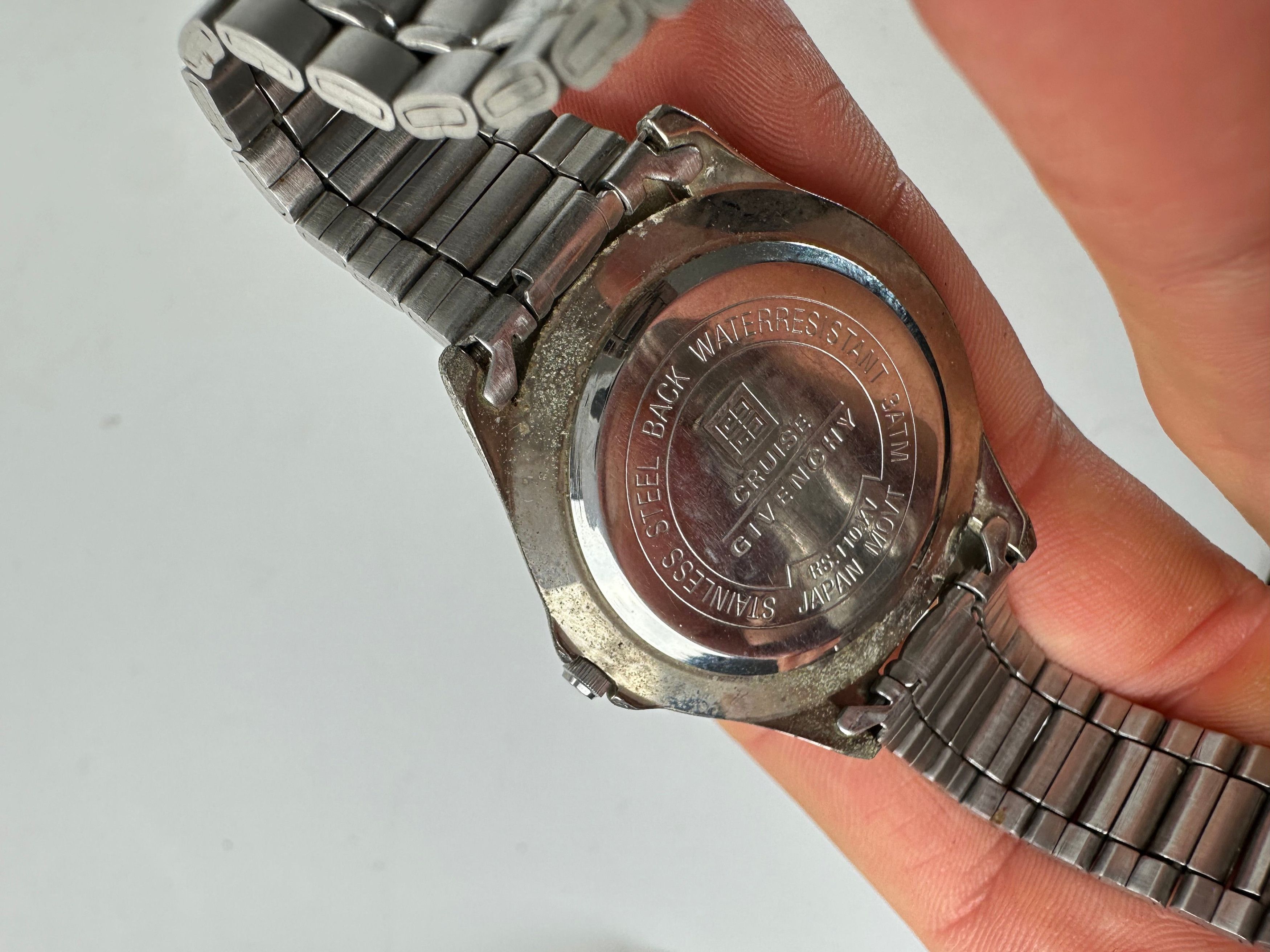 Givenchy Vintage Quartz Steel Watch Silver Size ONE SIZE - 4 Thumbnail