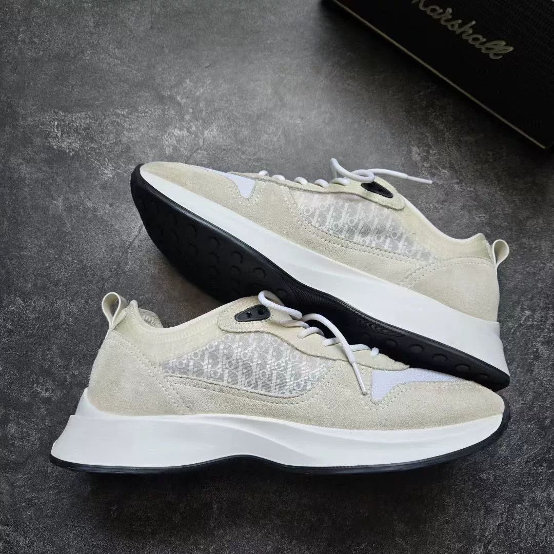 Dior Dior White Lowtop Sneakers 25 Men Size US 10 / EU 43 - 2 Thumbnail