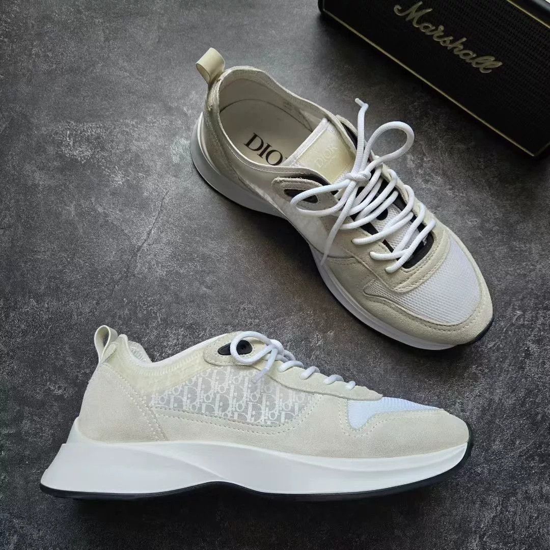 Dior Dior White Lowtop Sneakers 25 Men Size US 10 / EU 43 - 5 Thumbnail