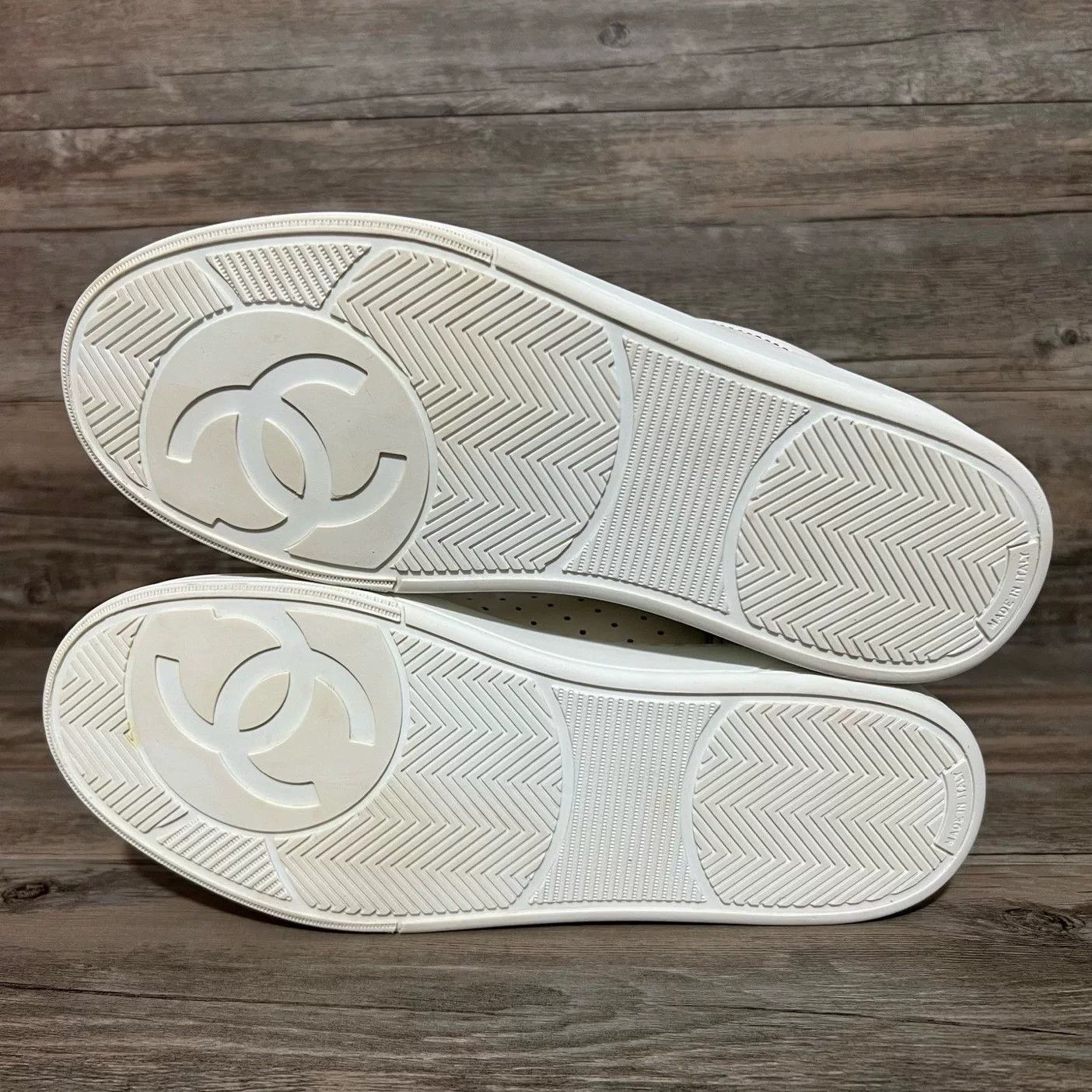 Chanel Chanel Casual Black Lowtop Sneakers 40 Women Size US 9 / IT 39 - 6 Thumbnail