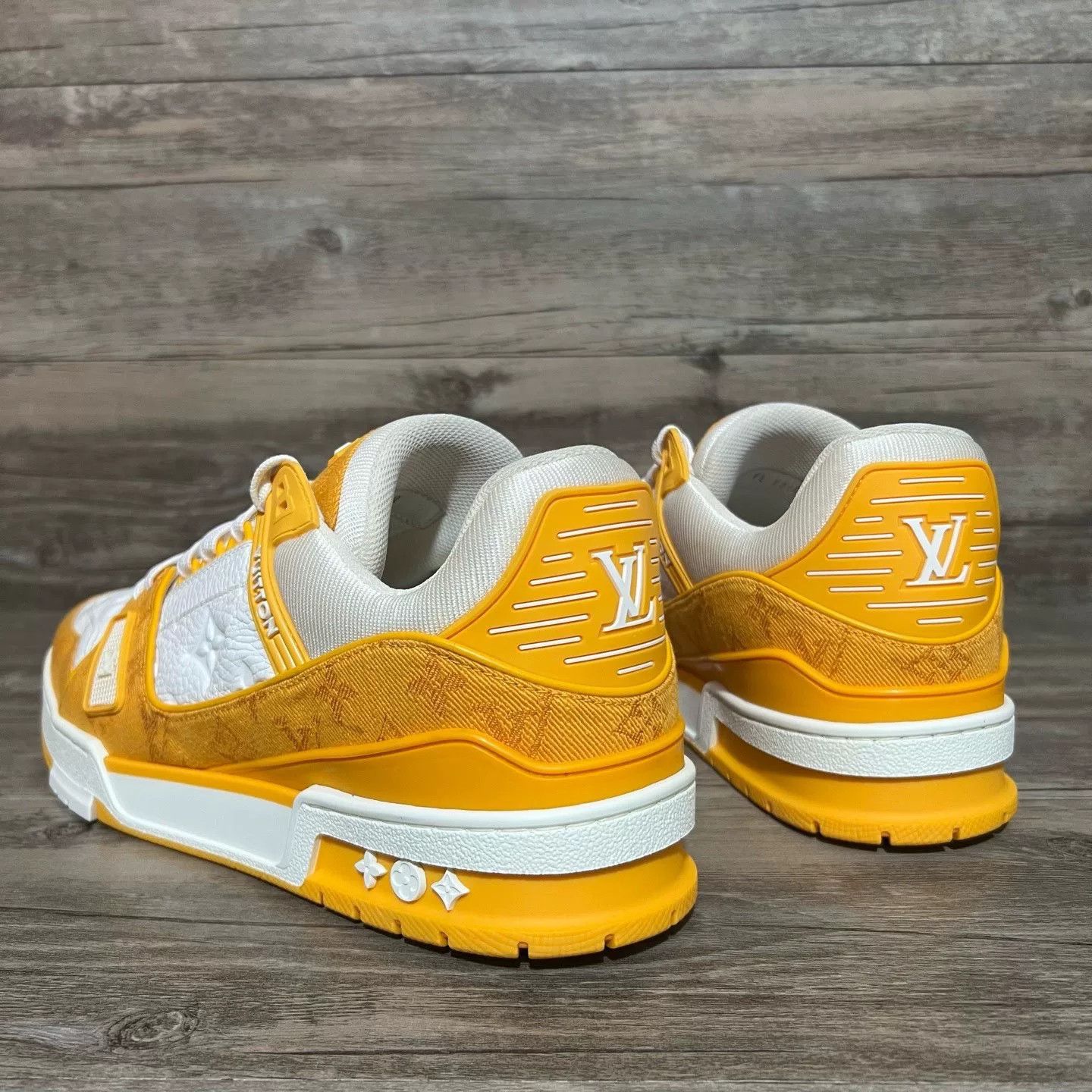 Louis Vuitton Louis Vuitton Training Denim Multi Lowtop Sneakers 42 Men Size US 9 / EU 42 - 4 Thumbnail