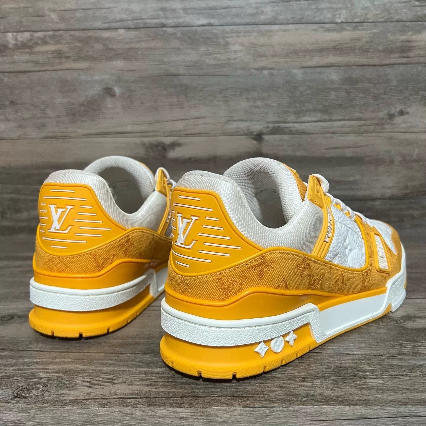 Louis Vuitton Louis Vuitton Training Denim Multi Lowtop Sneakers 42 Men Size US 9 / EU 42 - 3 Thumbnail