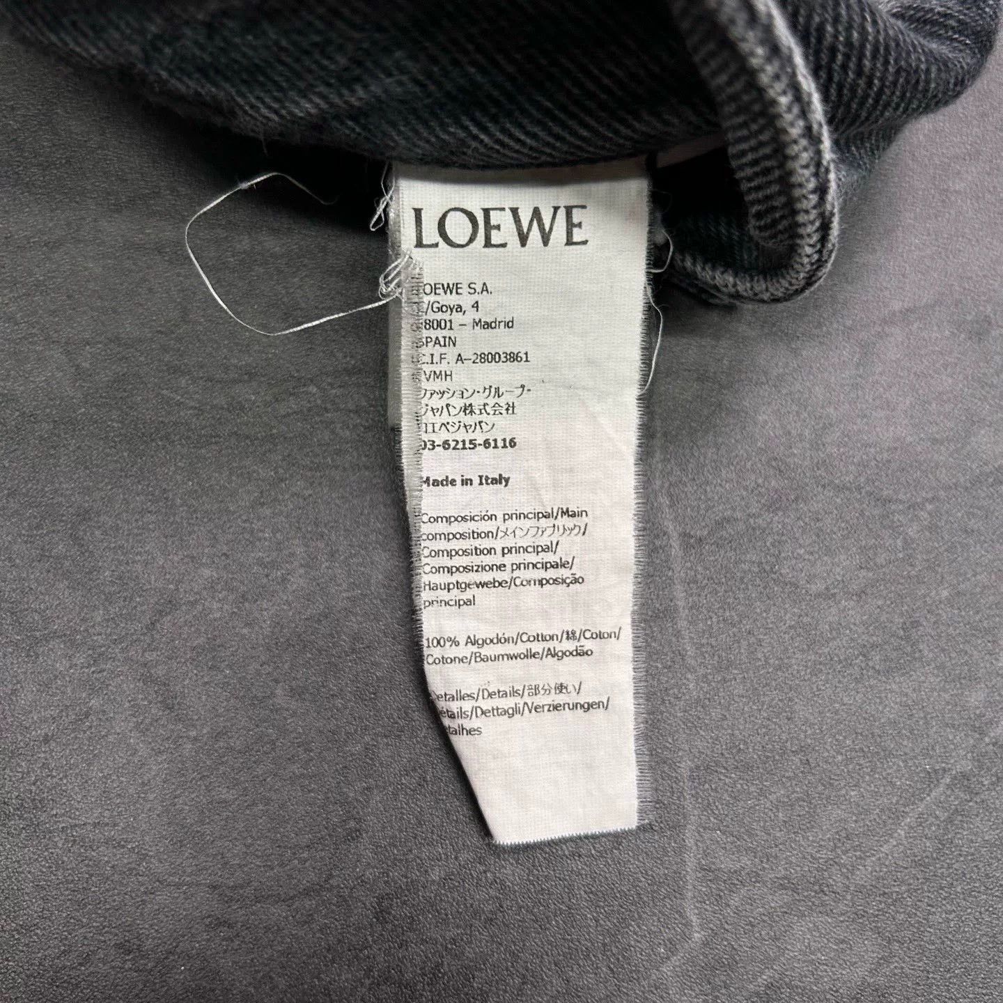 Loewe Loewe Retro Denim Gray Denim Jeans 32 Men Size US 32 / EU 48 - 8 Thumbnail