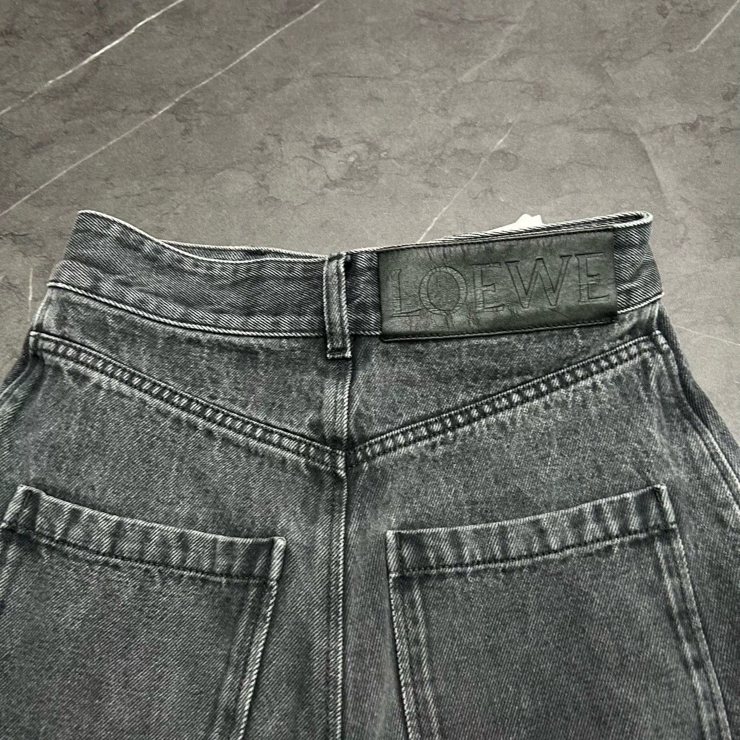 Loewe Loewe Retro Denim Gray Denim Jeans 32 Men Size US 32 / EU 48 - 6 Thumbnail