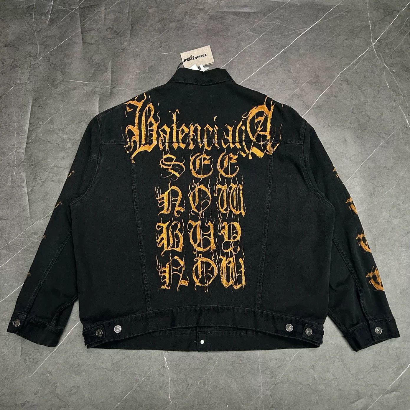 Balenciaga Balenciaga Denim Light Jacket S Men Size US S / EU 44-46 / 1 - 2 Thumbnail