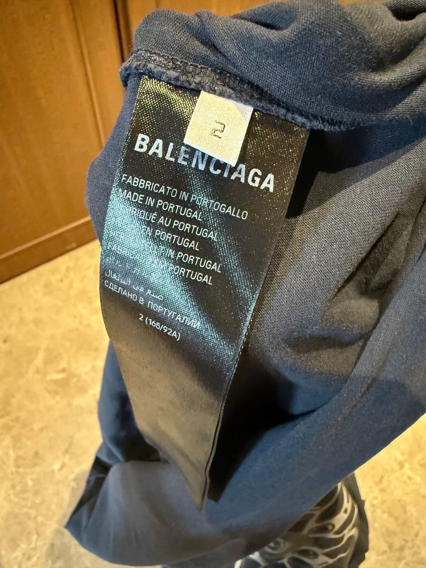 Balenciaga Balenciaga Collab T-Shirt L Men Size US L / EU 52-54 / 3 - 4 Thumbnail