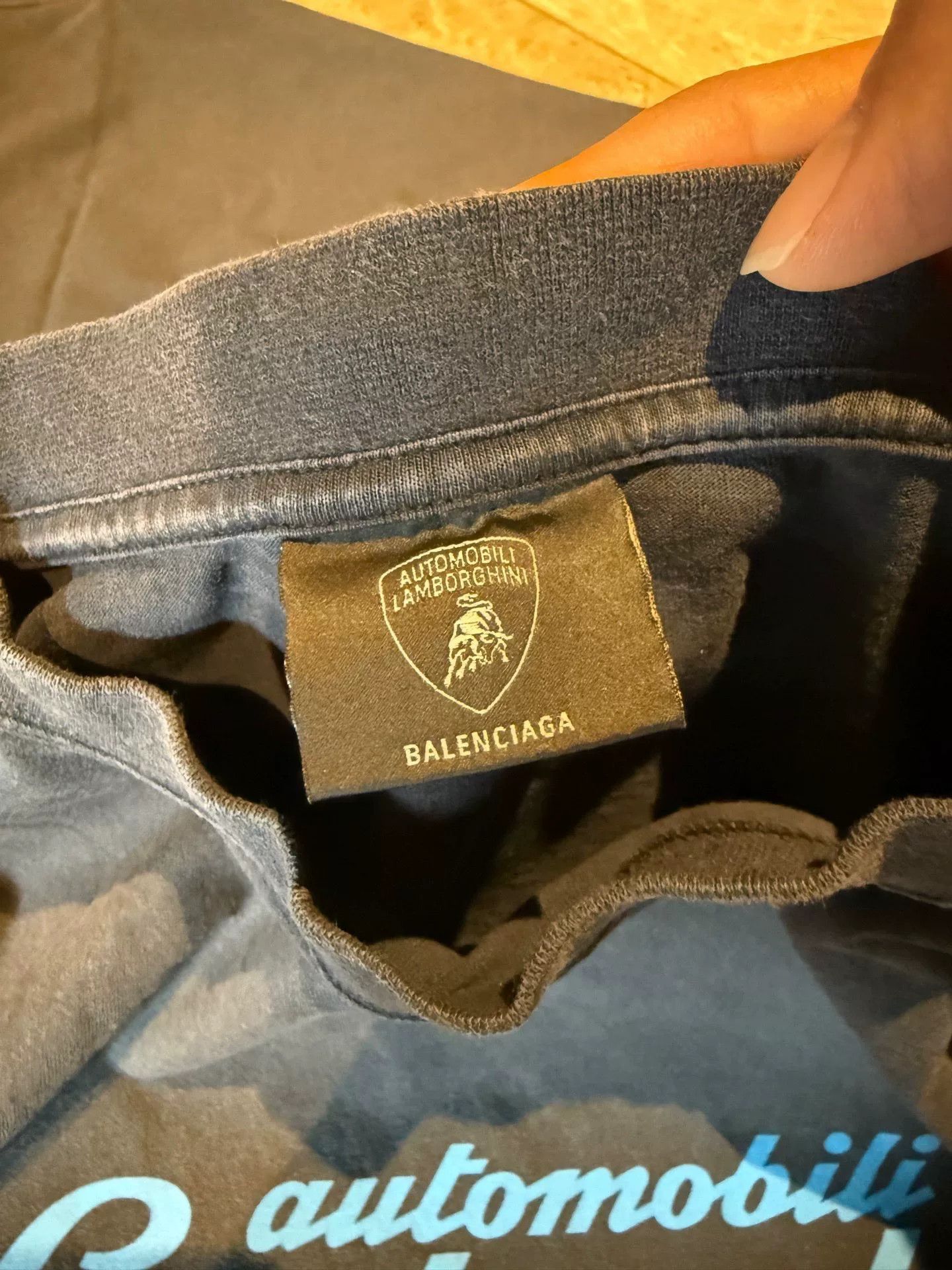Balenciaga Balenciaga Collab T-Shirt L Men Size US L / EU 52-54 / 3 - 3 Thumbnail