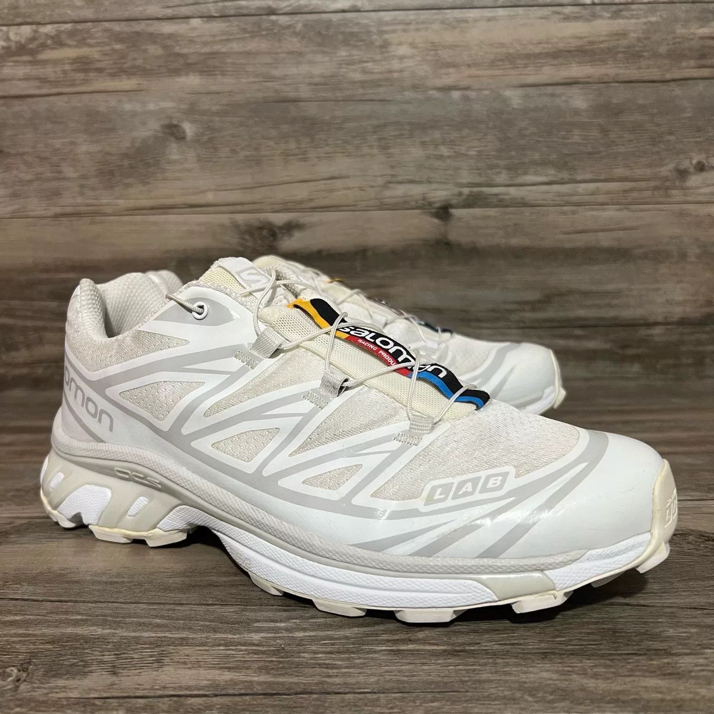 Salomon Salomon White Hoodie 41 Men Size US M / EU 48-50 / 2 - 2 Thumbnail