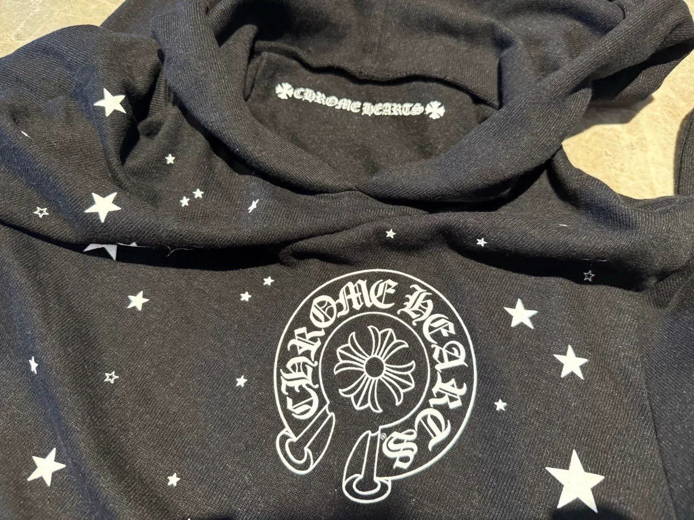 Chrome Hearts Chrome Hearts Black Hoodie M Women Size M / US 6-8 / IT 42-44 - 3 Thumbnail