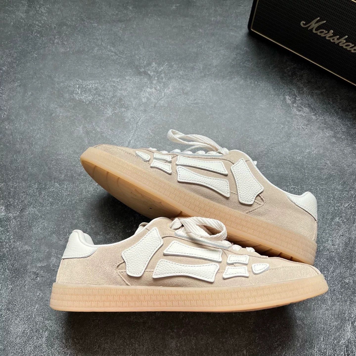 Amiri Amiri Suede Brown Lowtop Sneakers 43 Men Size US 10 / EU 43 - 2 Thumbnail