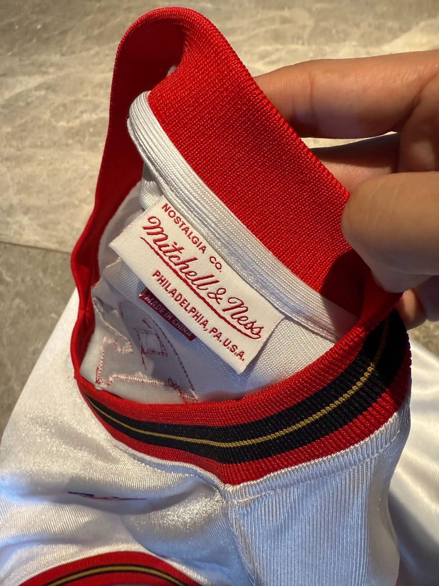 Other White Jersey M Men Size US M / EU 48-50 / 2 - 3 Thumbnail