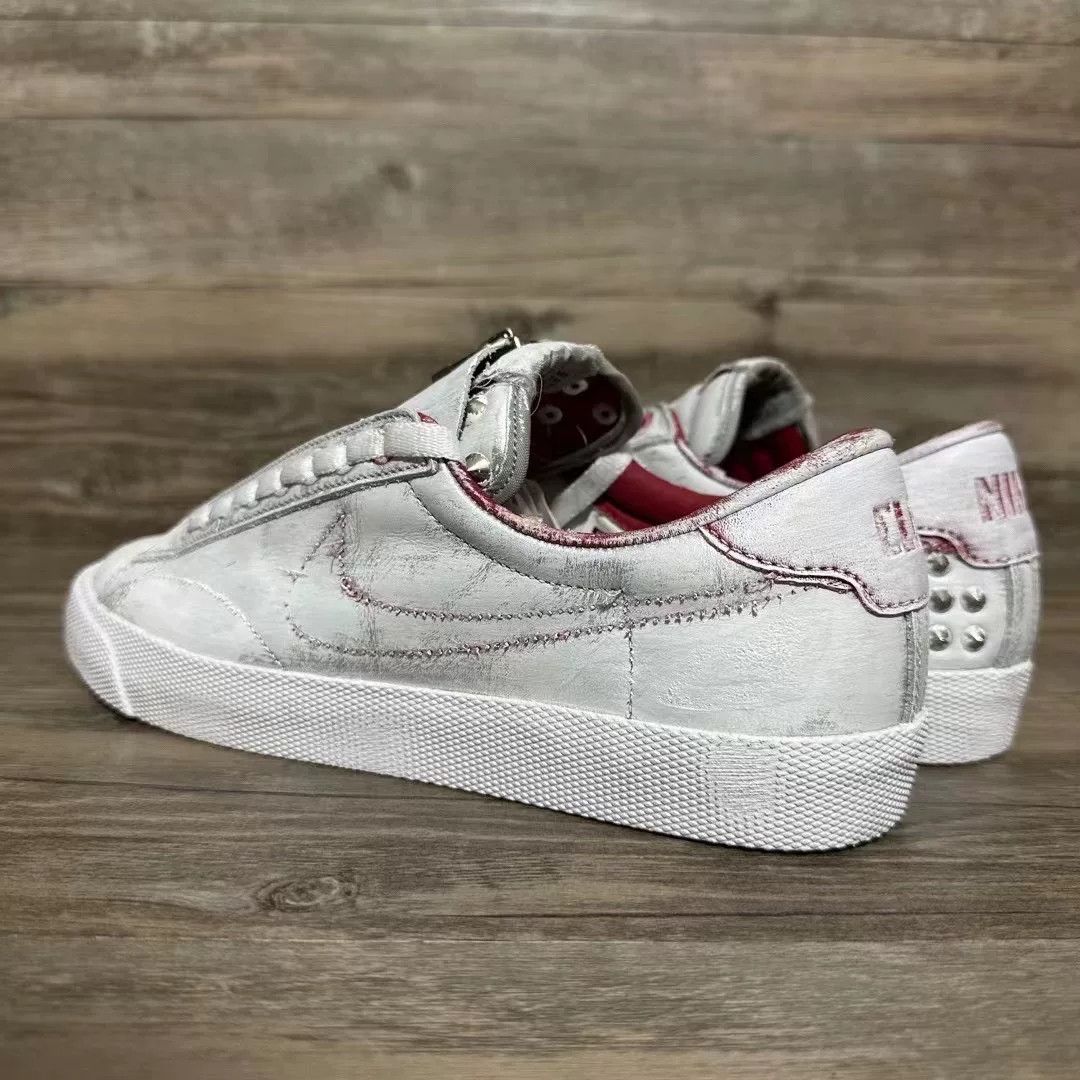 Nike Nike Tennis Silver Lowtop Sneakers 41 Men Size US 8.5 / EU 41-42 - 5 Thumbnail