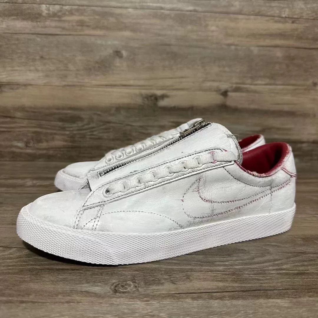 Nike Nike Tennis Silver Lowtop Sneakers 41 Men Size US 8.5 / EU 41-42 - 2 Thumbnail