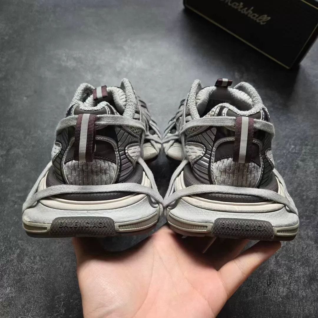 Balenciaga Balenciaga Gray Lowtop Sneakers XXXL Men Size US 10 / EU 43 - 6 Thumbnail