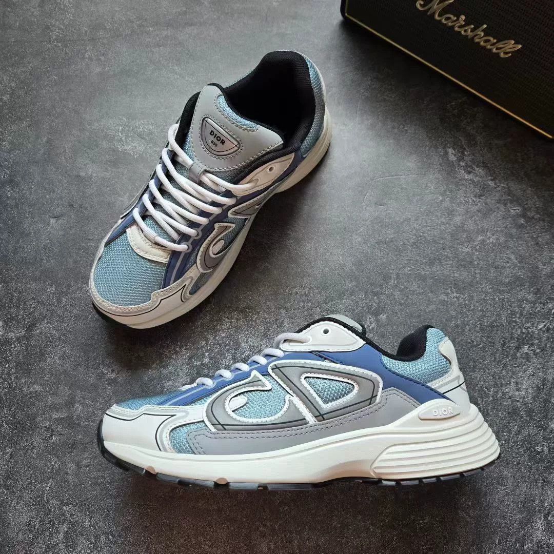 Dior Dior Blue Lowtop Sneakers 30 Women Size US 8 / IT 38 - 5 Thumbnail