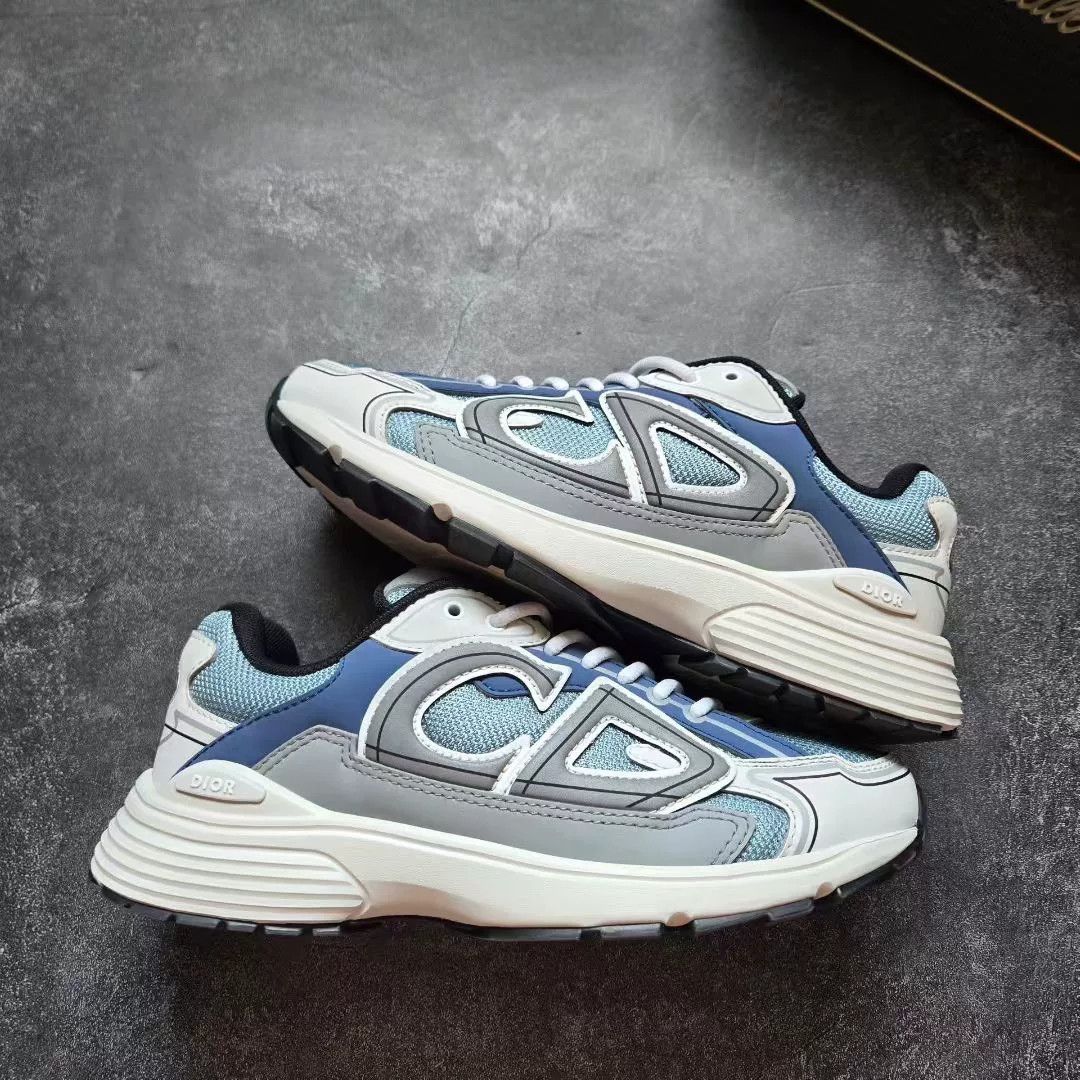 Dior Dior Blue Lowtop Sneakers 30 Women Size US 8 / IT 38 - 2 Thumbnail