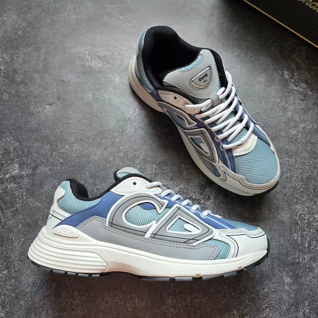 Dior Dior Blue Lowtop Sneakers 30 Women Size US 8 / IT 38 - 6 Thumbnail