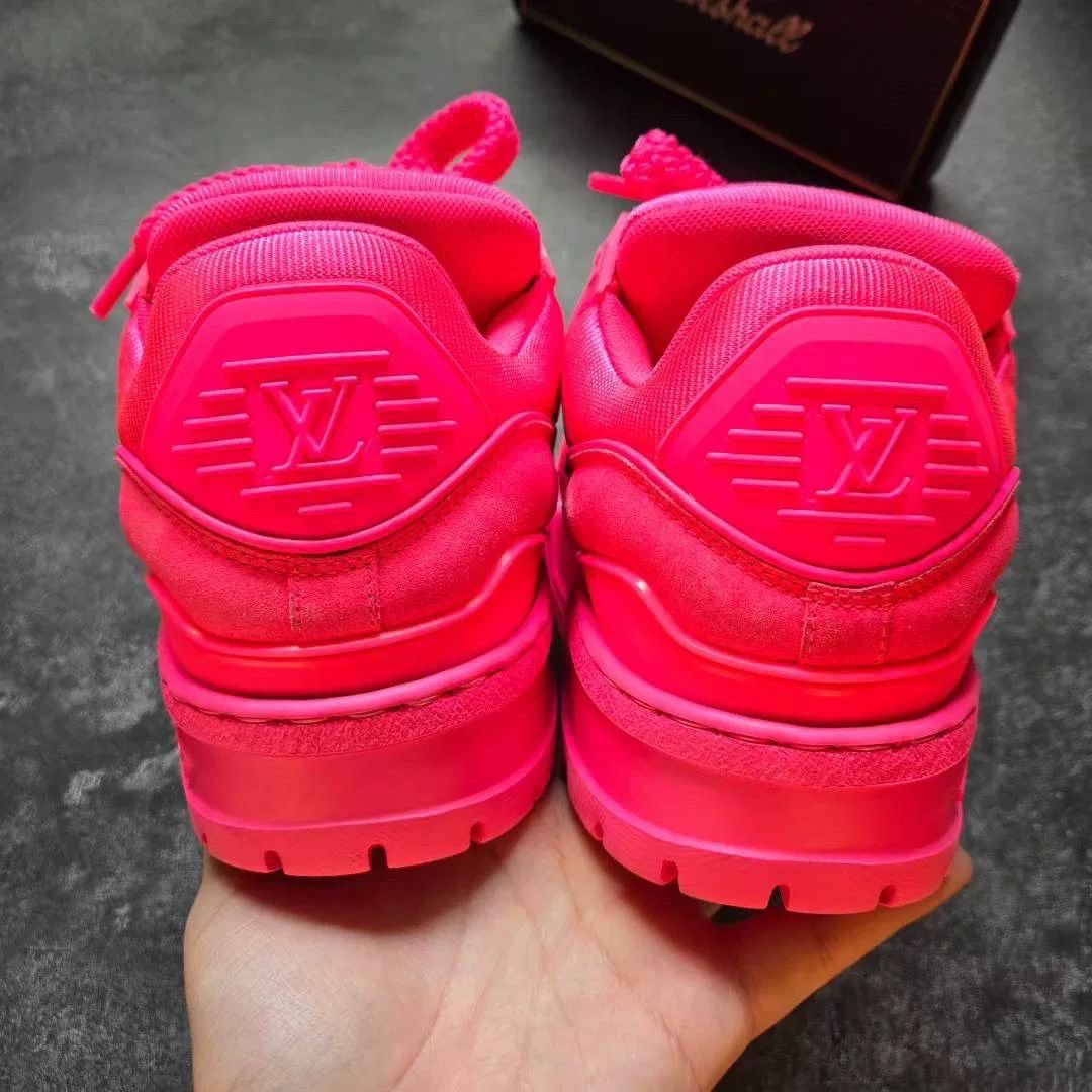 Louis Vuitton Louis Vuitton Training Pink Lowtop Sneakers 39 Women Size US 8.5 / IT 38.5 - 6 Thumbnail