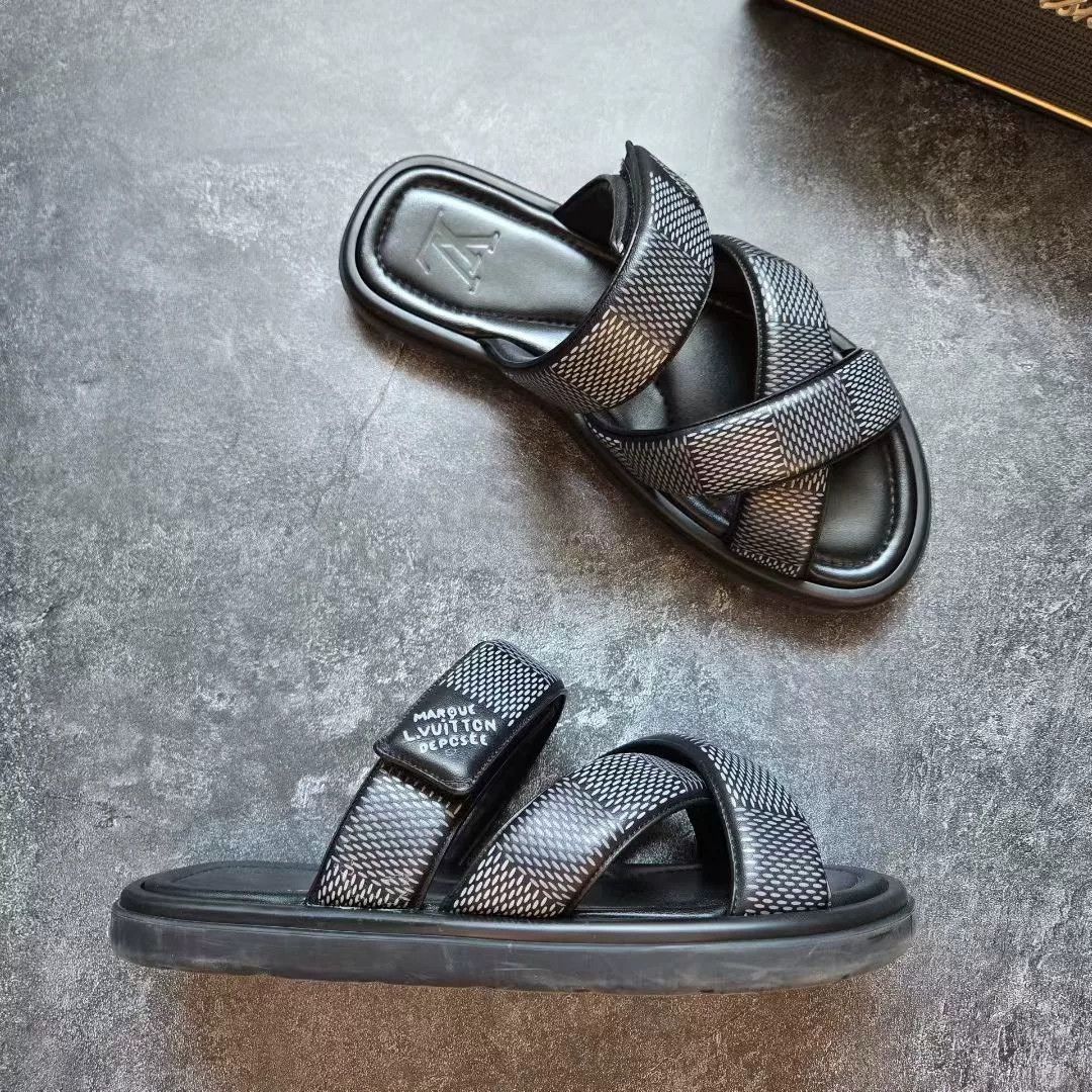 Louis Vuitton Louis Vuitton Checkered Sandals 41 Men Size US 8.5 / EU 41-42 - 6 Thumbnail