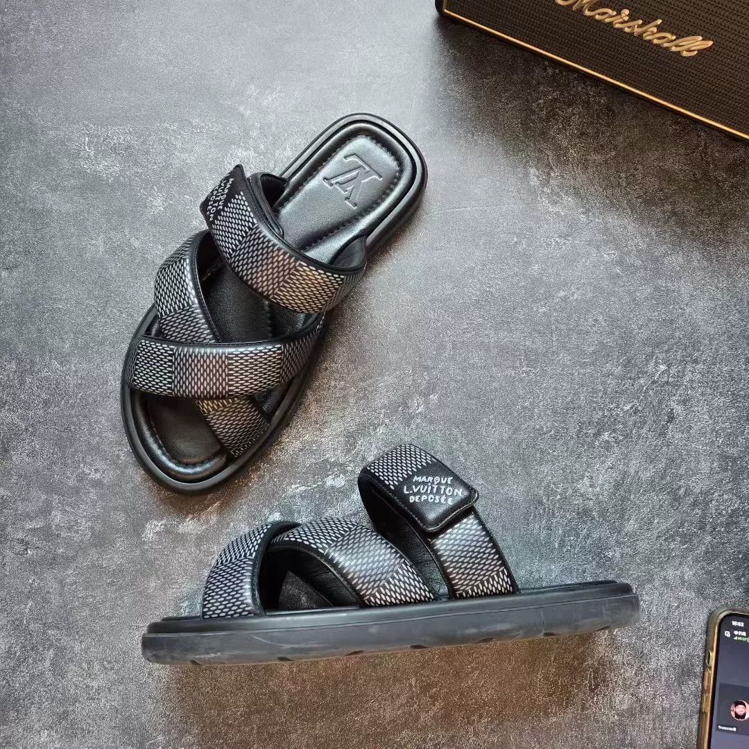 Louis Vuitton Louis Vuitton Checkered Sandals 41 Men Size US 8.5 / EU 41-42 - 5 Thumbnail