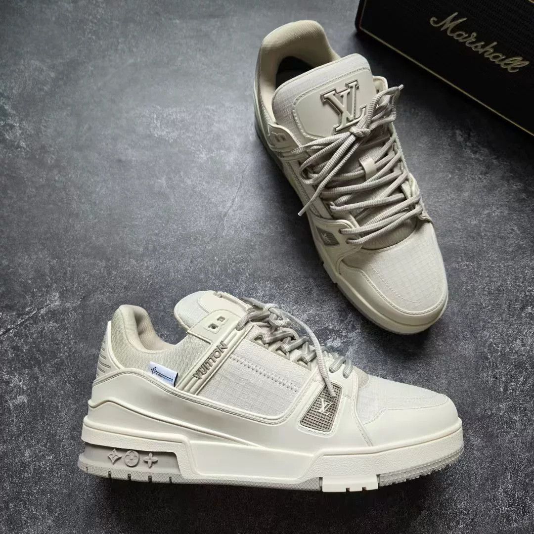 Louis Vuitton Louis Vuitton Training White Lowtop Sneakers 41 Men Size US 8.5 / EU 41-42 - 5 Thumbnail