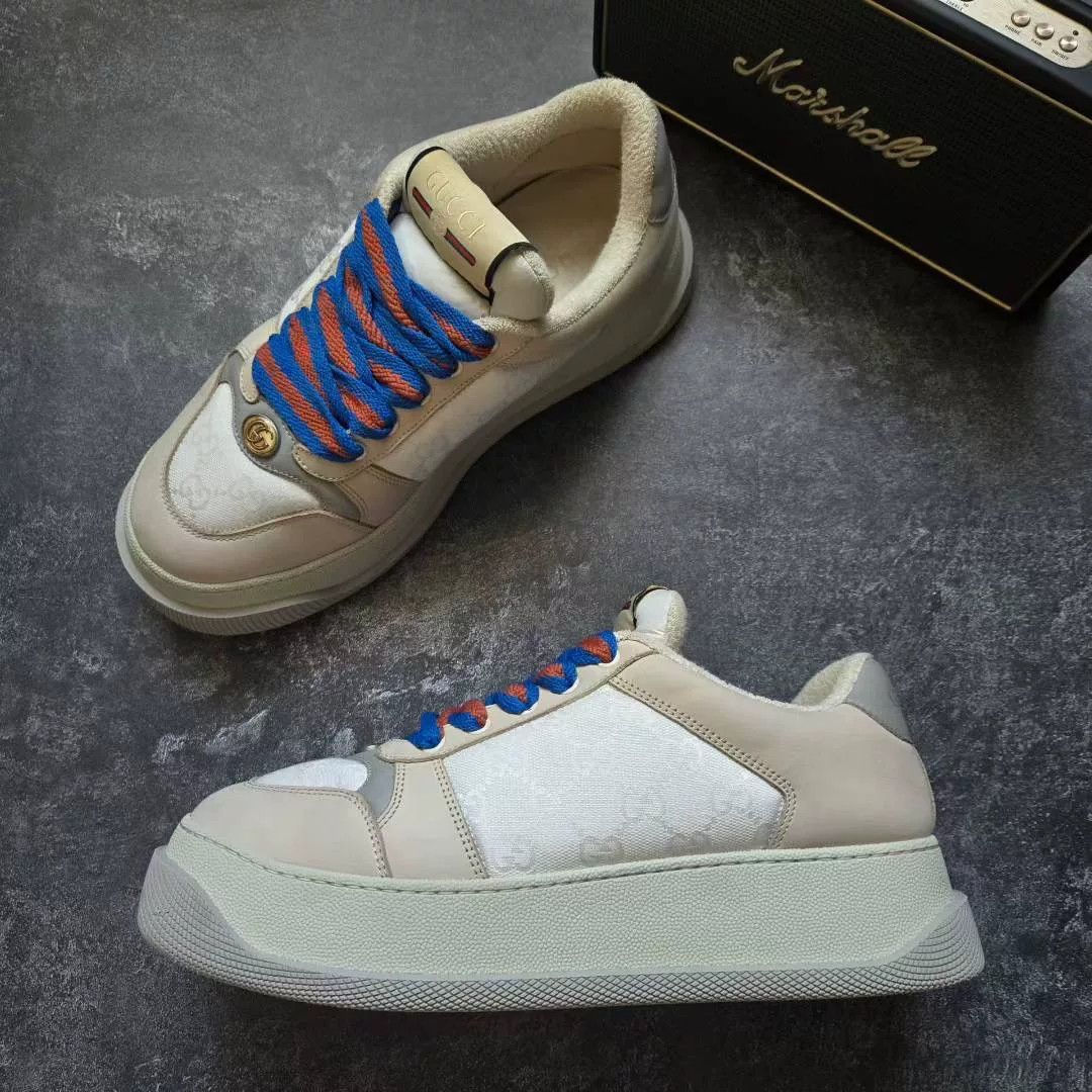 Gucci Gucci White Lowtop Sneakers 42 Men Size US 9 / EU 42 - 4 Thumbnail