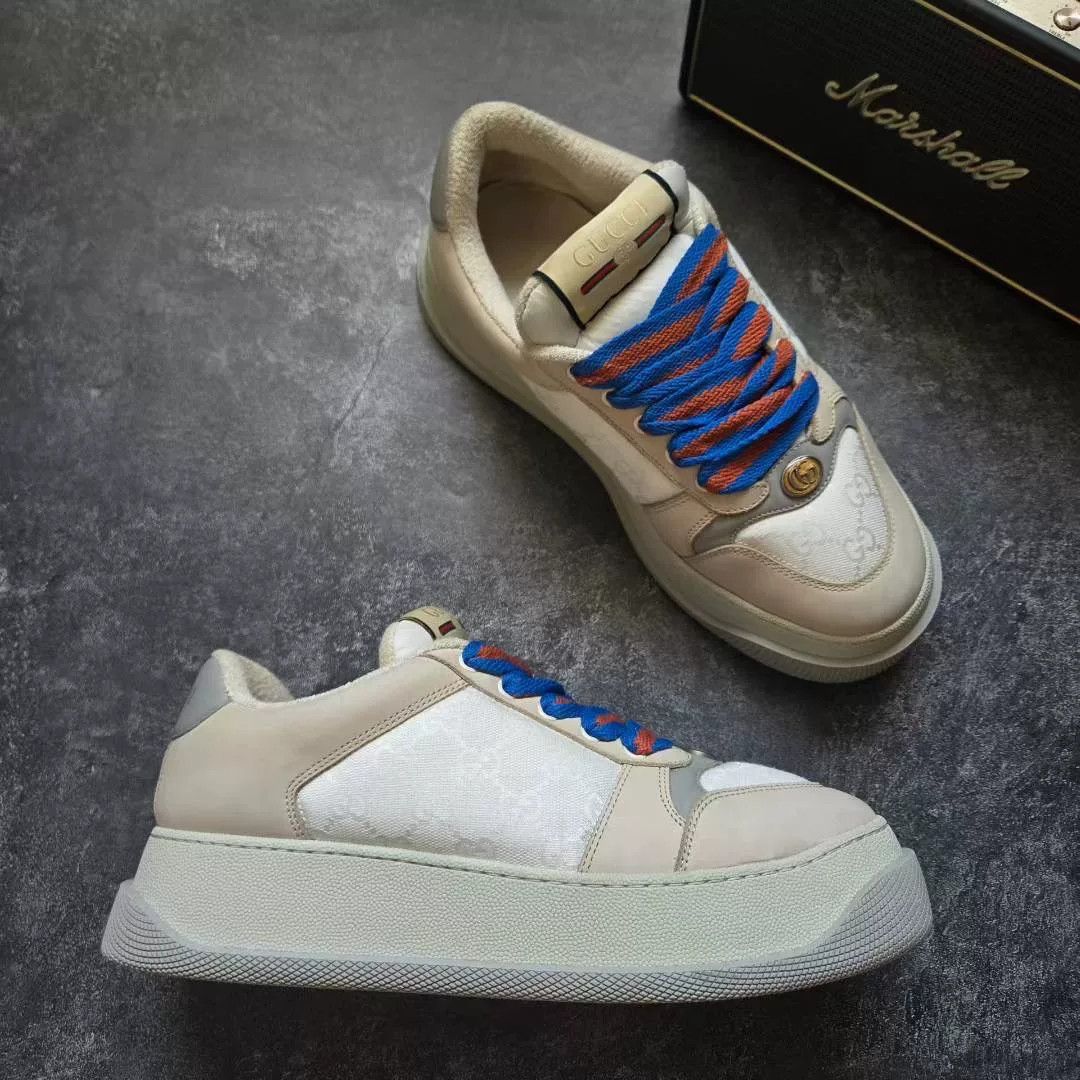 Gucci Gucci White Lowtop Sneakers 42 Men Size US 9 / EU 42 - 5 Thumbnail