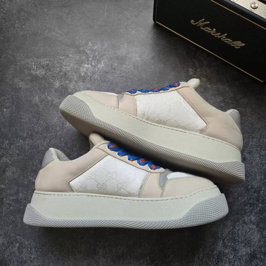 Gucci Gucci White Lowtop Sneakers 42 Men Size US 9 / EU 42 - 2 Thumbnail