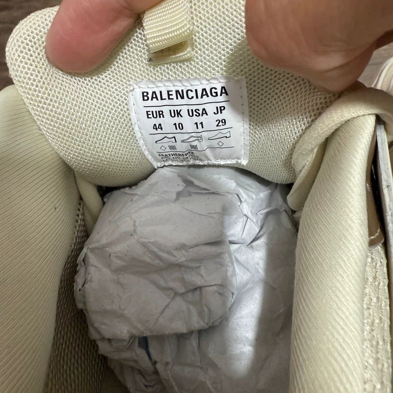 Balenciaga Balenciaga White Lowtop Sneakers 44 Men Size US 10.5 / EU 43-44 - 7 Thumbnail