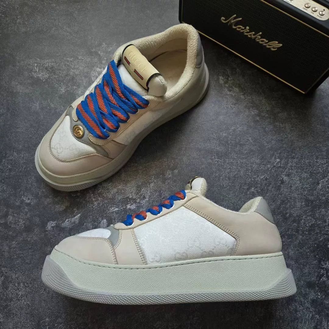 Gucci Gucci White Lowtop Sneakers 42 Men Size US 9 / EU 42 - 4 Thumbnail