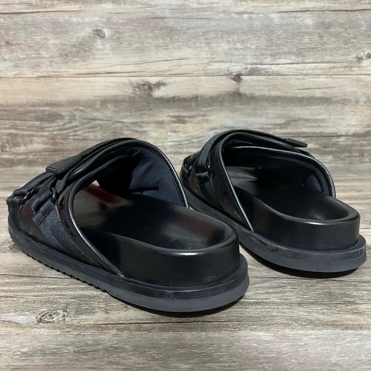 Louis Vuitton Louis Vuitton Black Sandals 41 Men Size US 8.5 / EU 41-42 - 4 Thumbnail