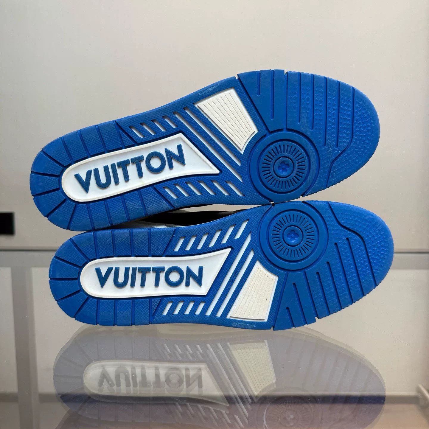 Louis Vuitton Louis Vuitton Training Blue Lowtop Sneakers 41 Men Size US 8.5 / EU 41-42 - 7 Thumbnail