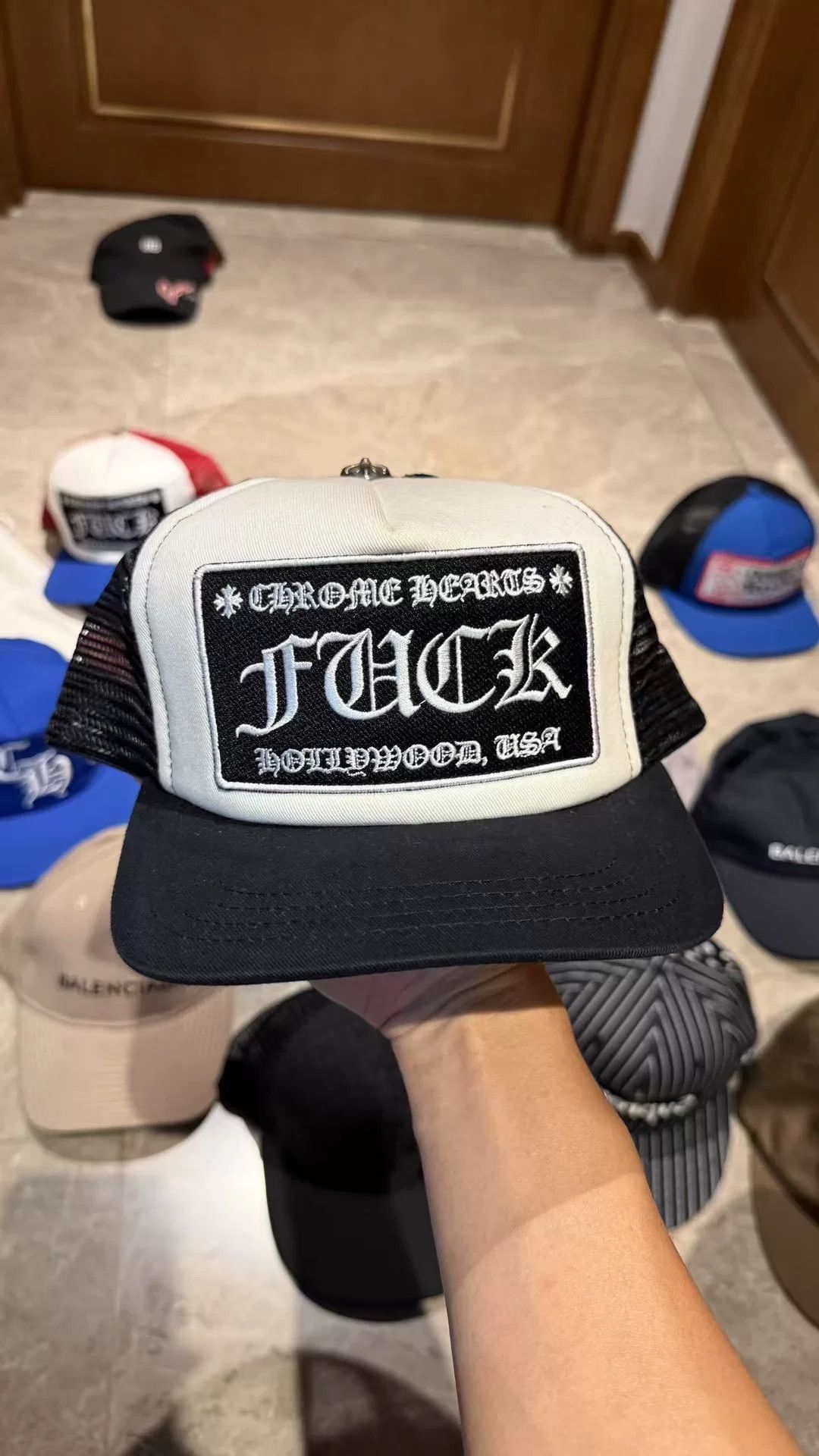 Chrome Hearts Chrome Hearts Hat 41.5 Men Size ONE SIZE - 2 Thumbnail