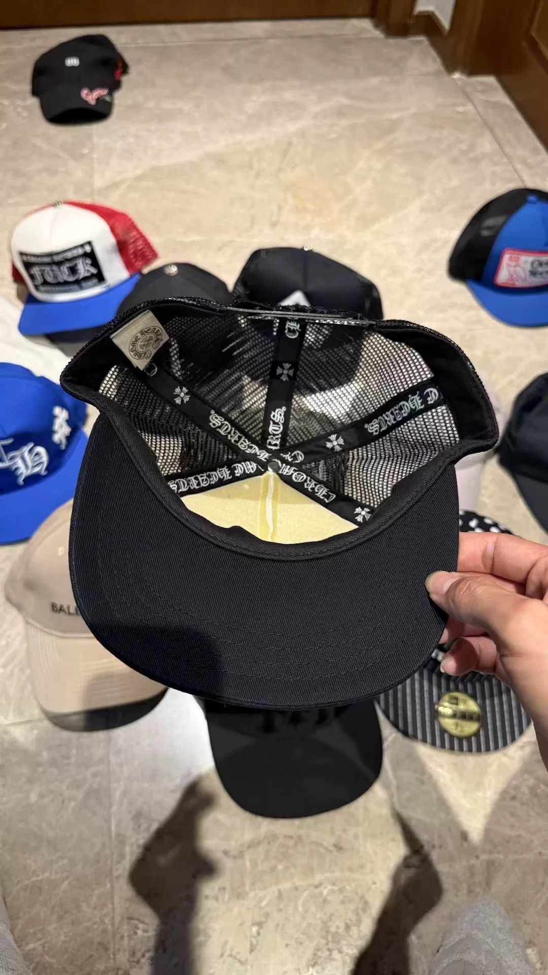 Chrome Hearts Chrome Hearts Hat 41.5 Men Size ONE SIZE - 4 Thumbnail