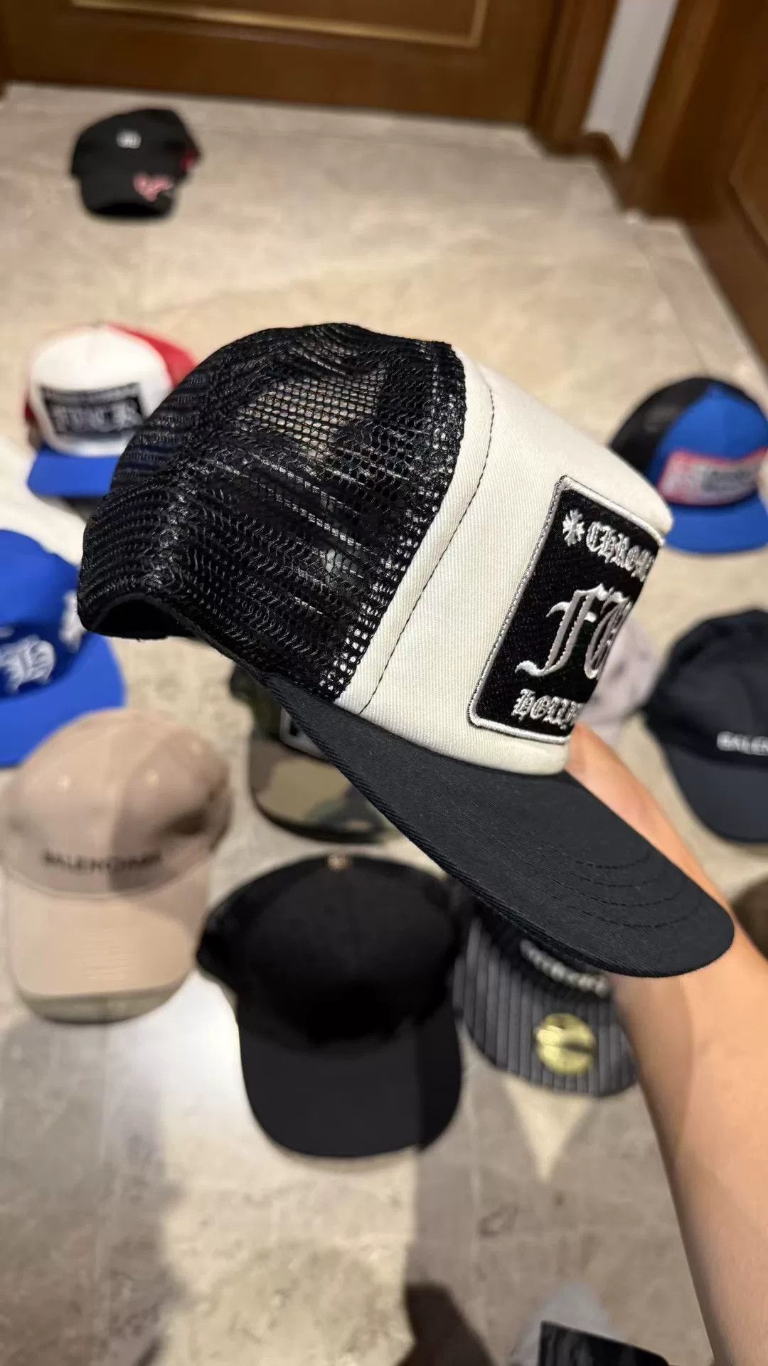 Chrome Hearts Chrome Hearts Hat 41.5 Men Size ONE SIZE - 3 Thumbnail