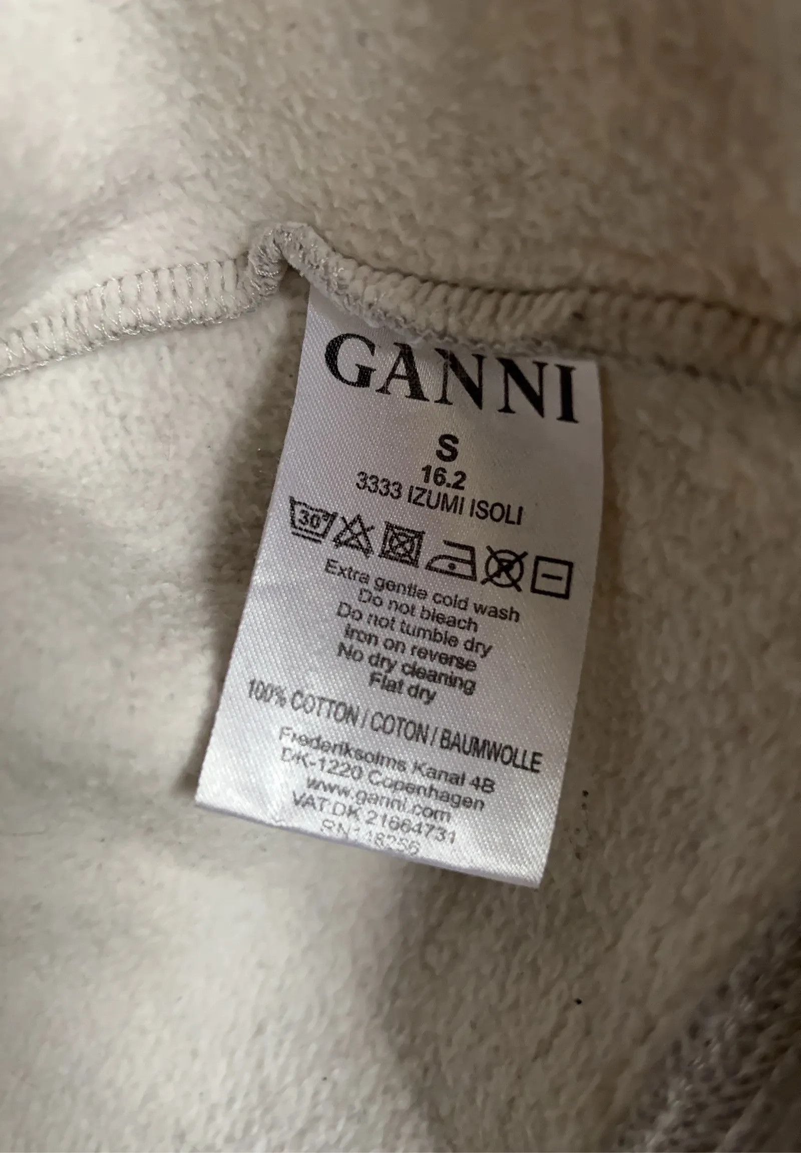Ganni Ganni Izumi Sweatshirt Size S / US 4 / IT 40 - 3 Thumbnail