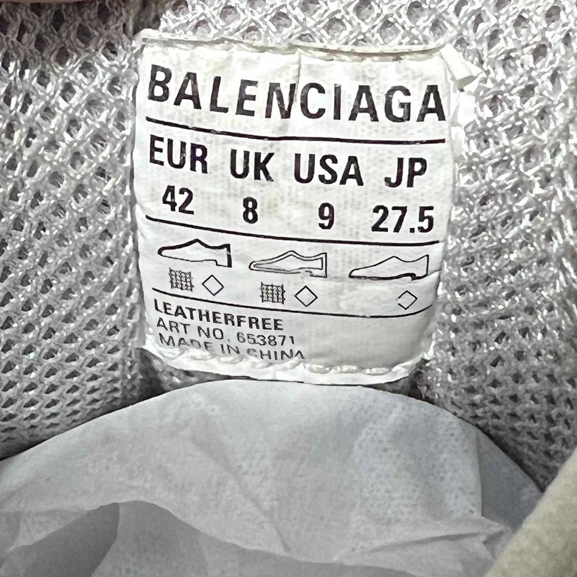 Balenciaga Balenciaga Gray Lowtop Sneakers 42 Men Size US 9 / EU 42 - 9 Thumbnail