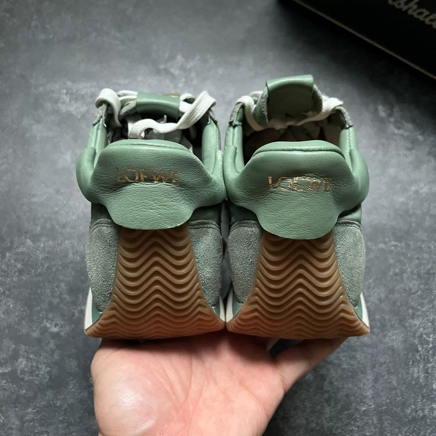 Loewe Loewe Running Green Lowtop Sneakers 39 Men Size US 6.5 / EU 39-40 - 6 Thumbnail