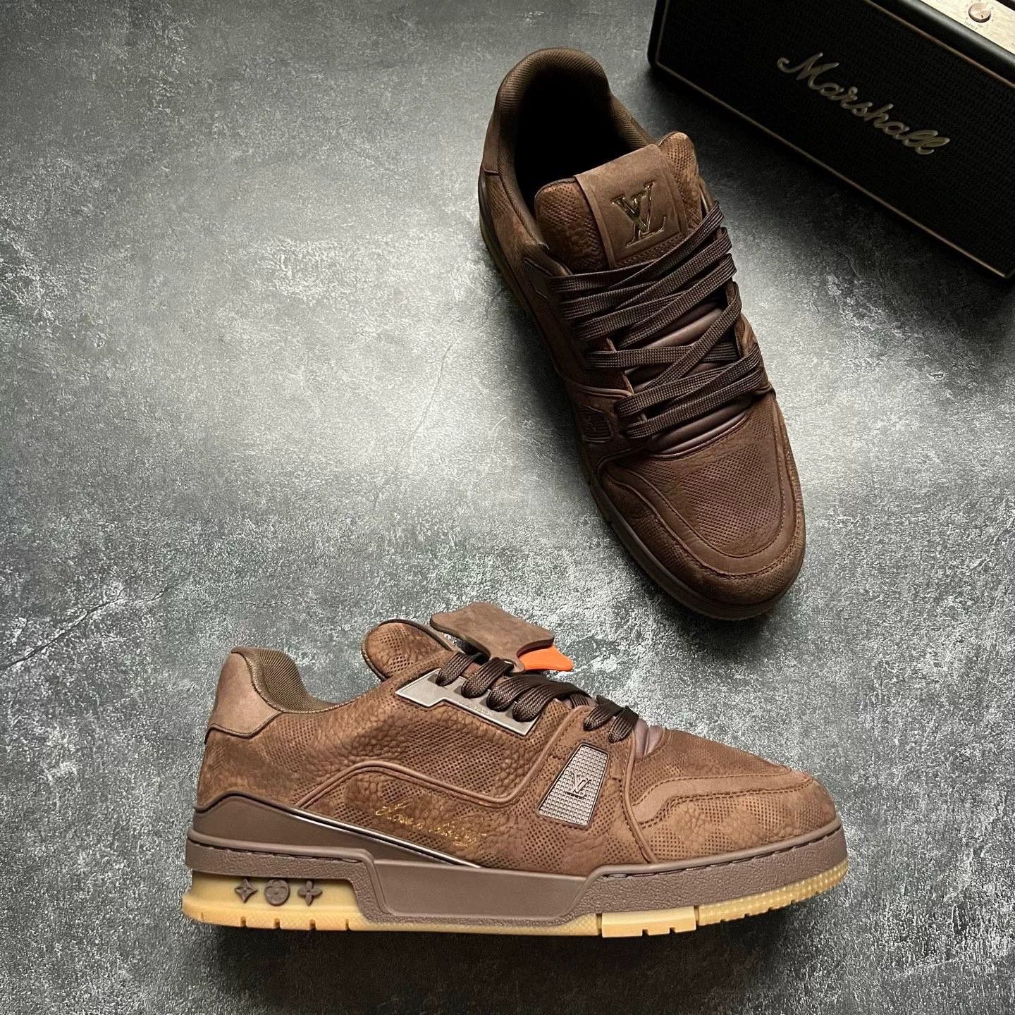 Louis Vuitton Louis Vuitton Training Brown Lowtop Sneakers 42 Men Size US 9 / EU 42 - 6 Thumbnail