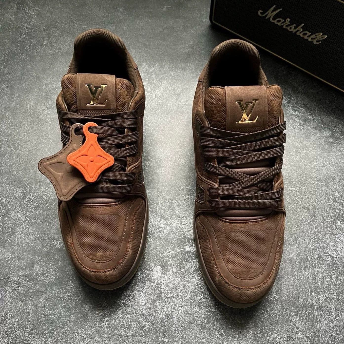 Louis Vuitton Louis Vuitton Training Brown Lowtop Sneakers 42 Men Size US 9 / EU 42 - 4 Thumbnail