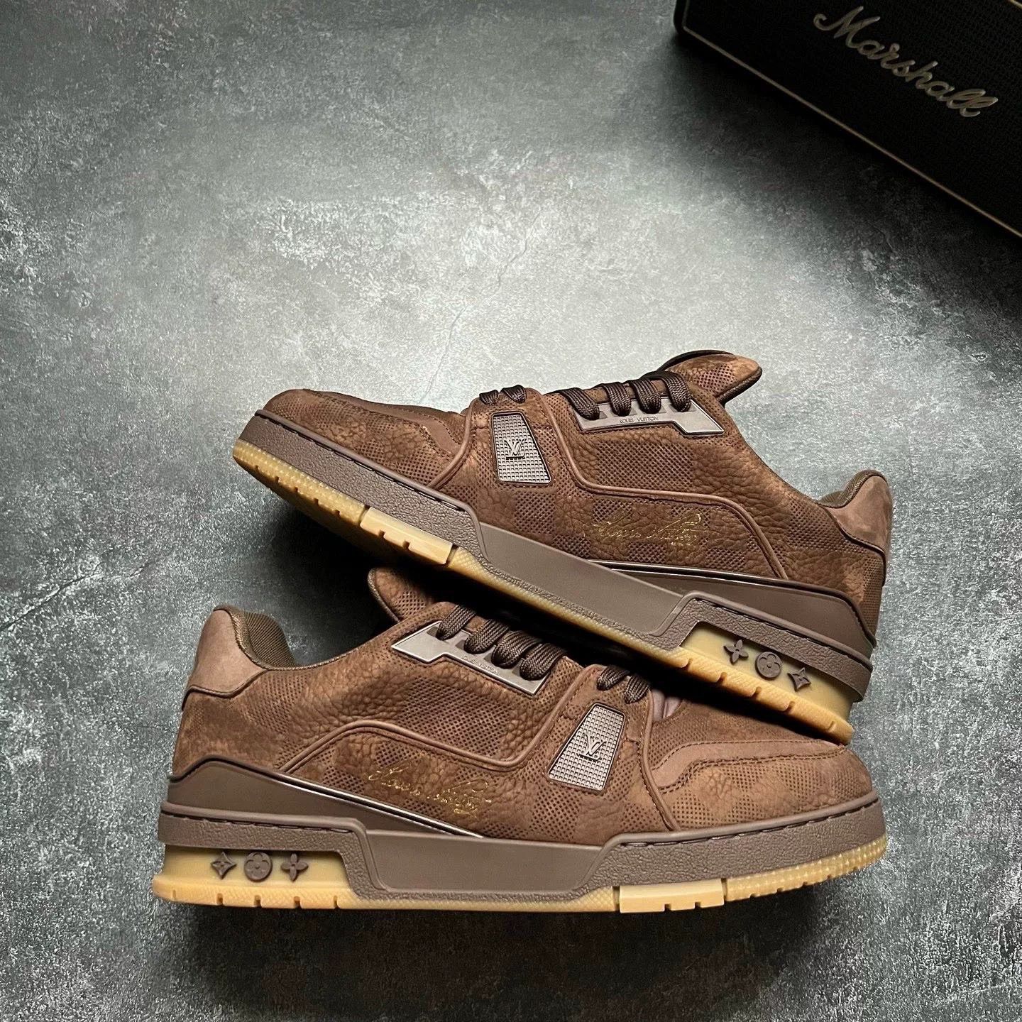 Louis Vuitton Louis Vuitton Training Brown Lowtop Sneakers 42 Men Size US 9 / EU 42 - 2 Thumbnail