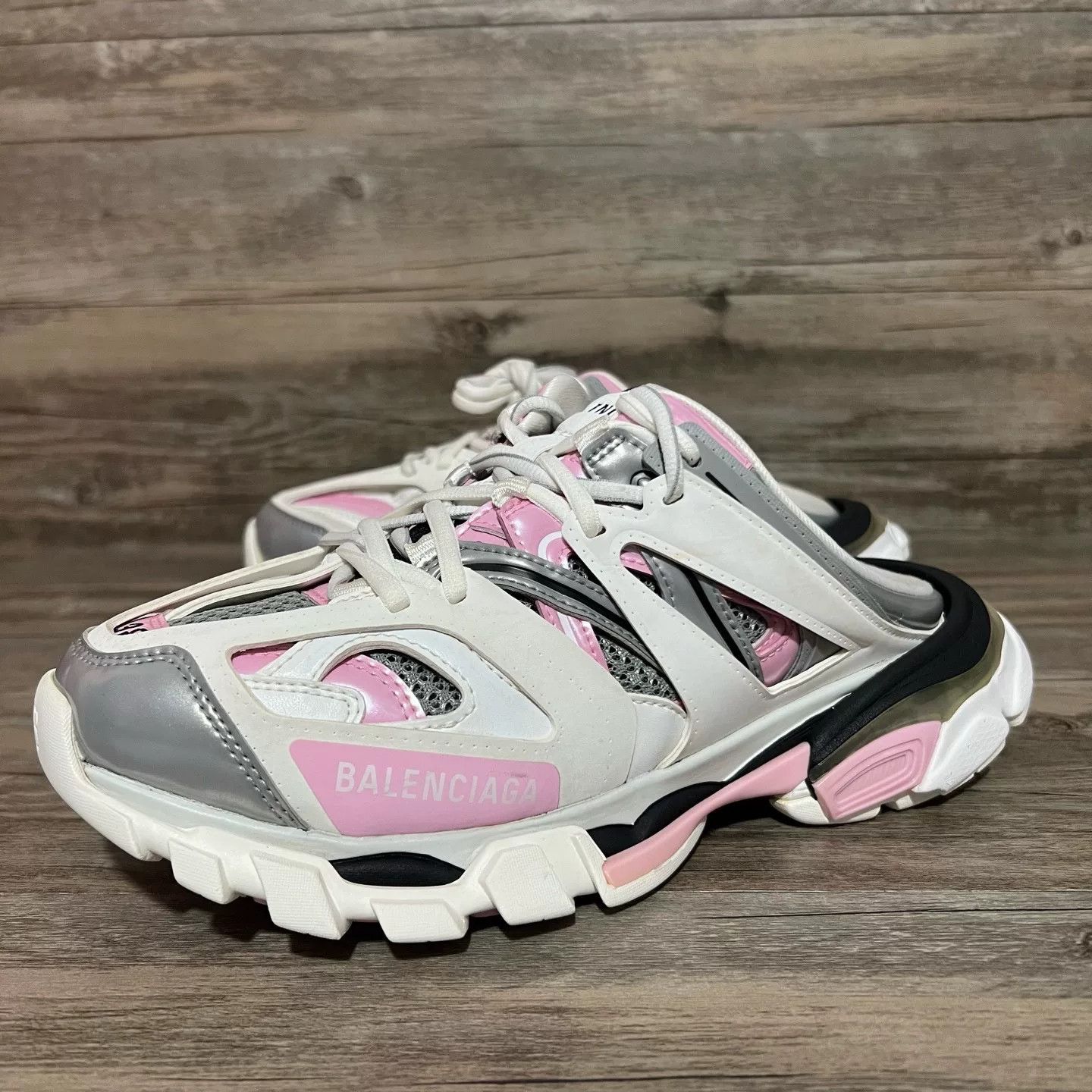Balenciaga Balenciaga Pink Sandals 38 Women Size US 7.5 / IT 37.5 - 2 Thumbnail