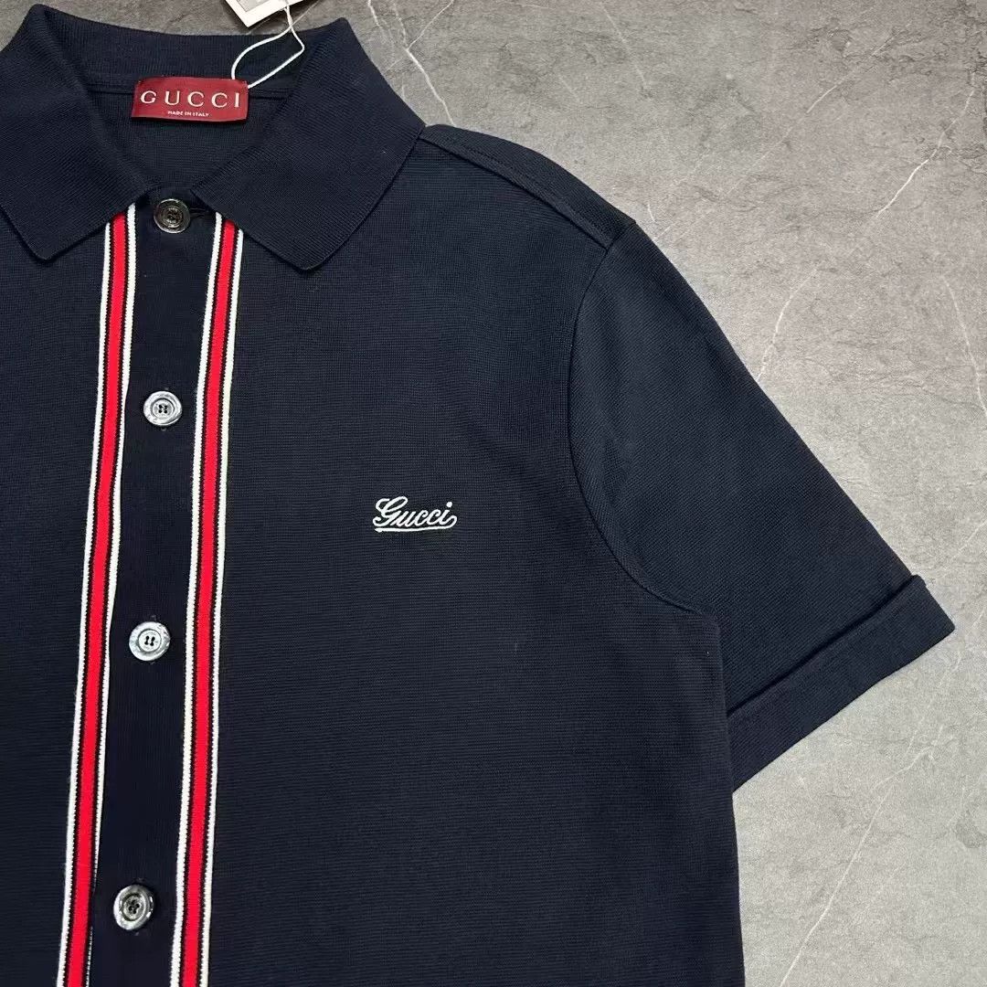 Gucci Gucci Striped Polo M Men Size US M / EU 48-50 / 2 - 3 Thumbnail